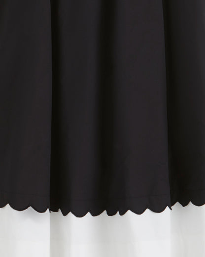 Midi Skirt in Black and White | Draper James Discount