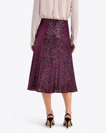 Sequin Midi Skirt – Festive Sparkle | Draper James Recommended