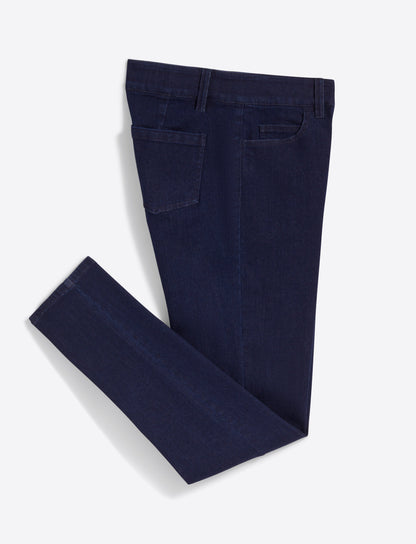Mid-Rise Slim Jeans in Dark Wash | Draper James Smart Buy