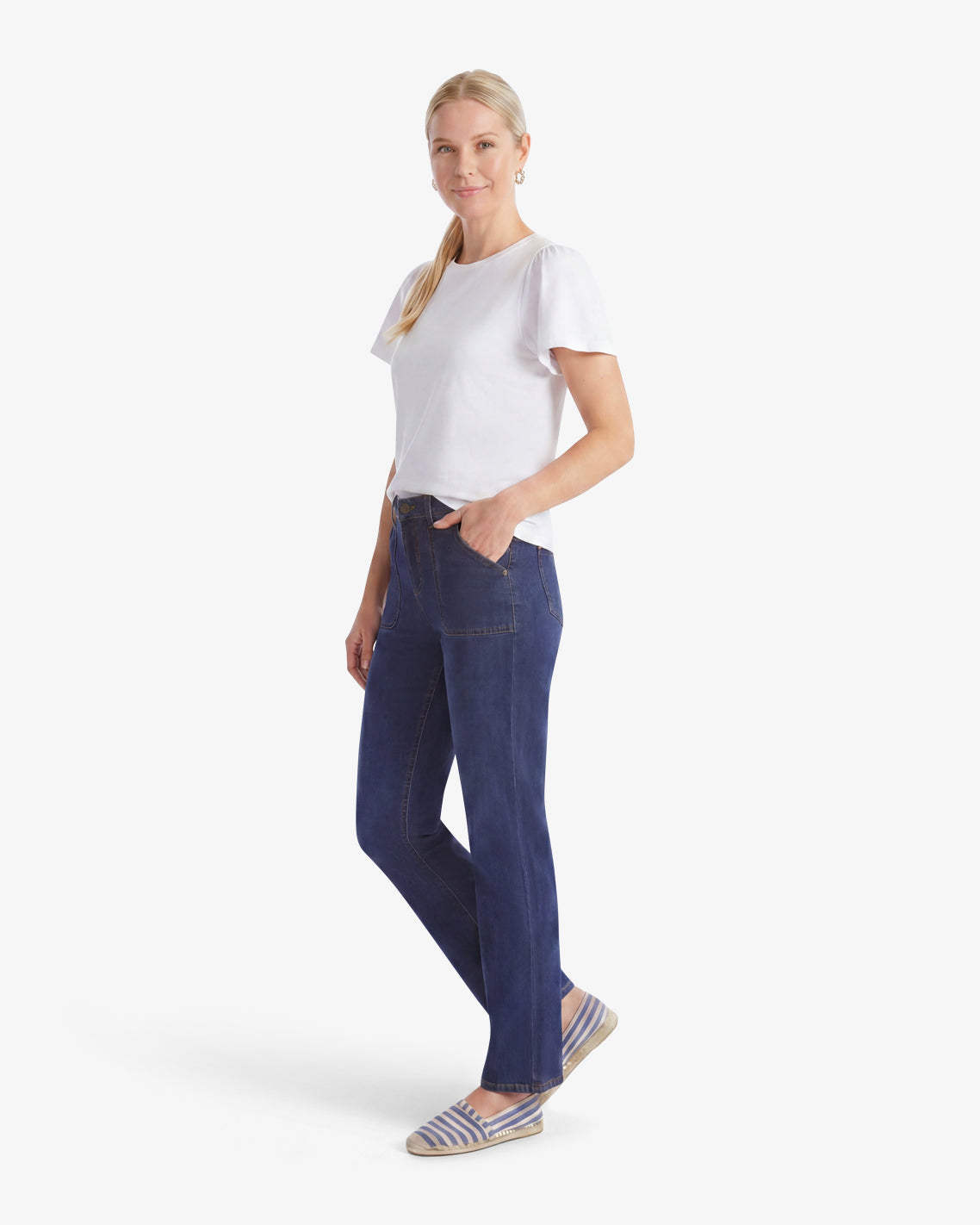 Wide Leg Denim Pant | Draper James Best Price