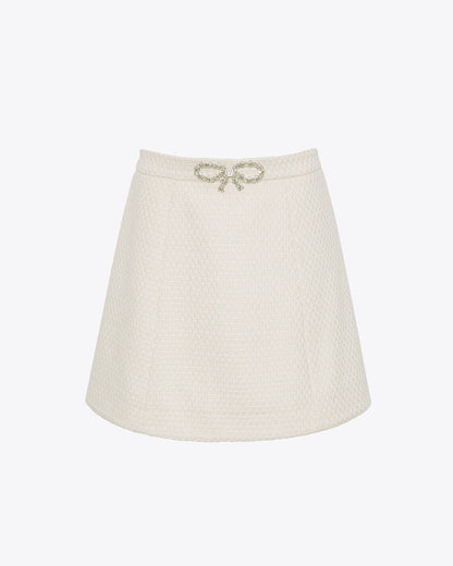 Mini Skirt in Vanilla | Draper James Recommended