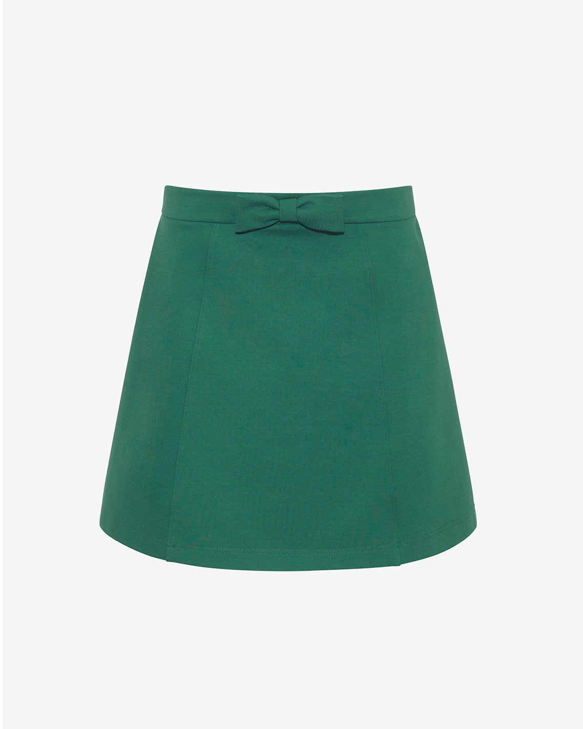 Mini Skirt in Evergreen Ponte | Draper James Classic