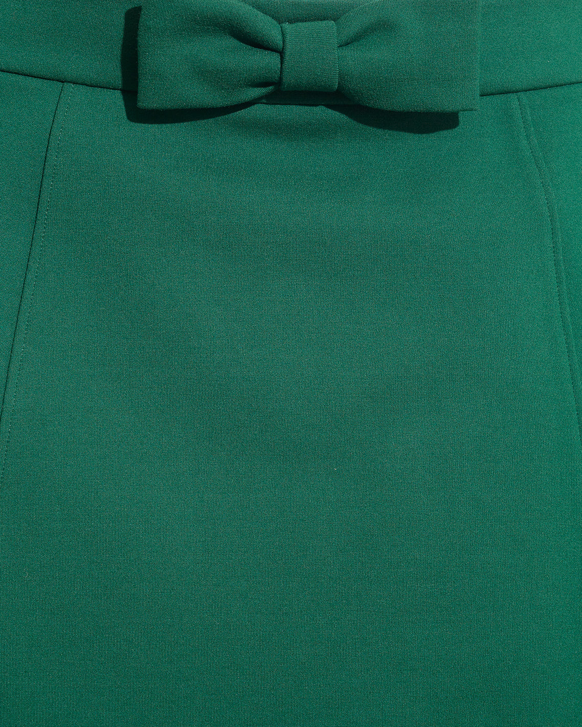 Mini Skirt in Evergreen Ponte | Draper James Classic