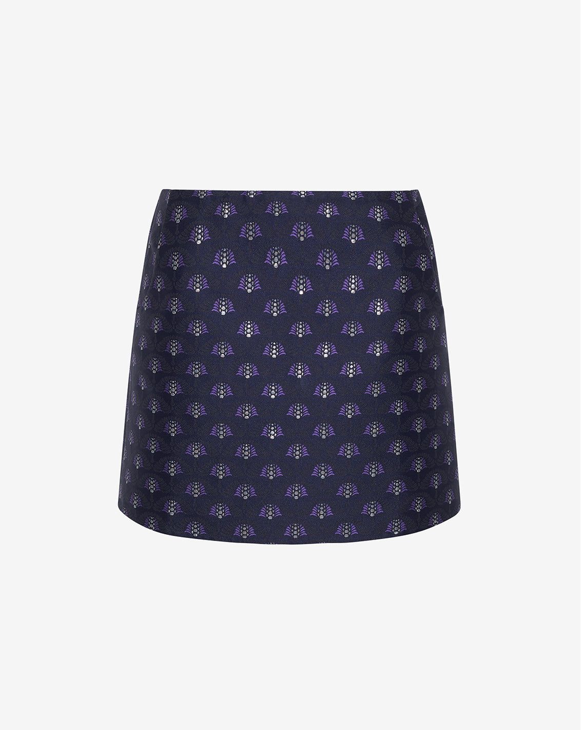 Mini Skirt in Fan Floral Jacquard | Draper James Top Pick