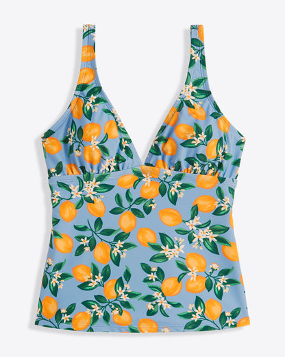 Lemon Blossom Triangle Tankini | Draper James Trending