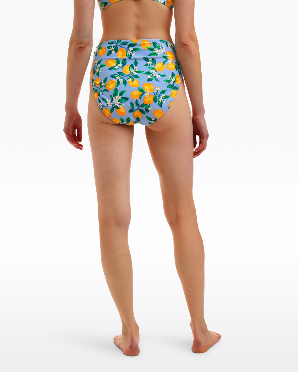 Lemon Blossom High Waist Bottom with Belt | Draper James Exclusive