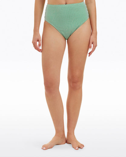 Seersucker High Waist Swim Bottom – Classic | Draper James Value