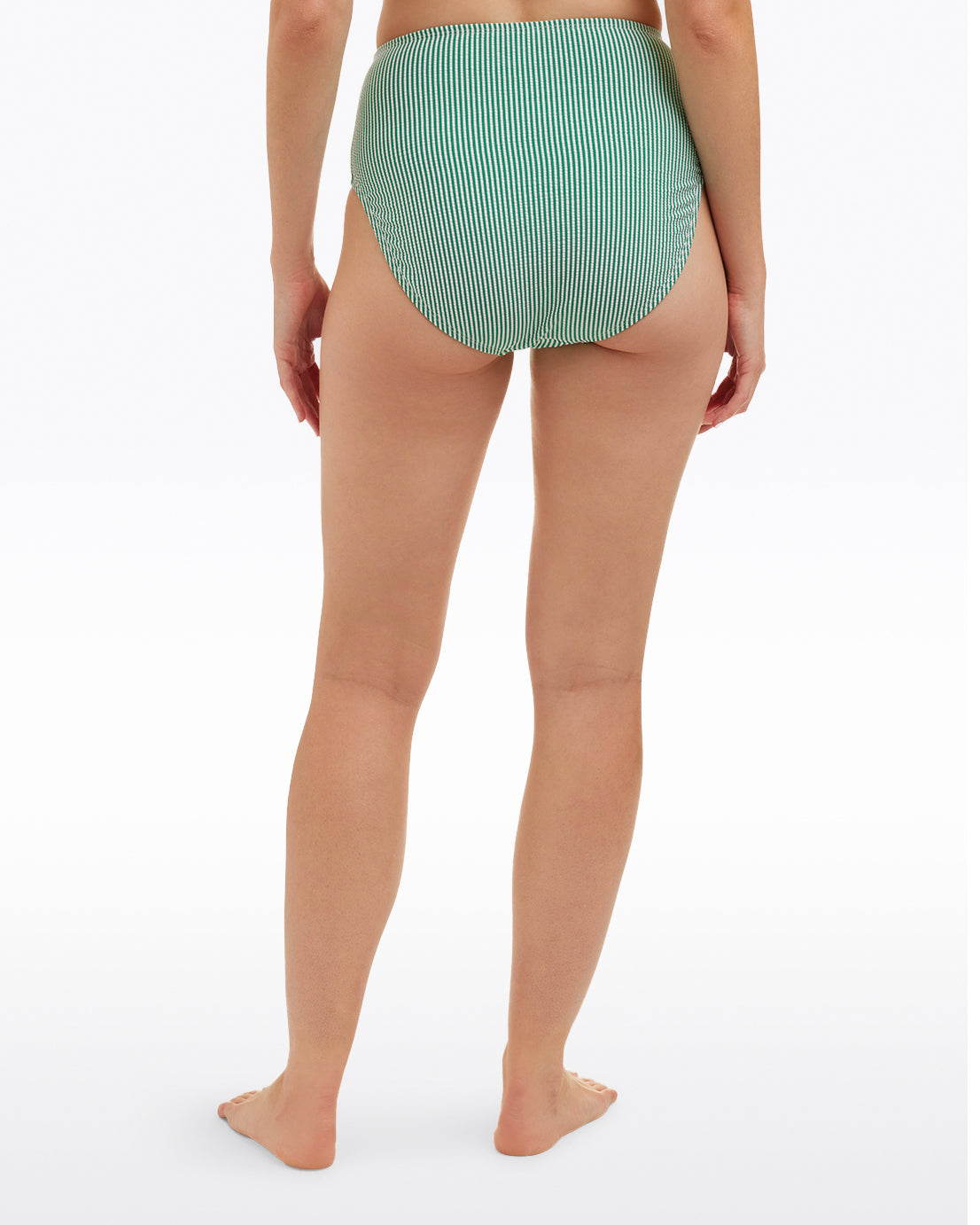 Seersucker High Waist Swim Bottom – Classic | Draper James Value