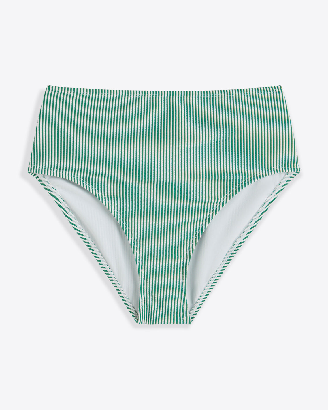 Seersucker High Waist Swim Bottom – Classic | Draper James Value