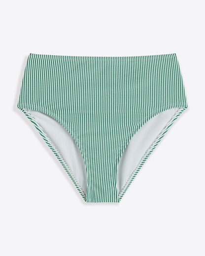 Seersucker High Waist Swim Bottom – Classic | Draper James Value