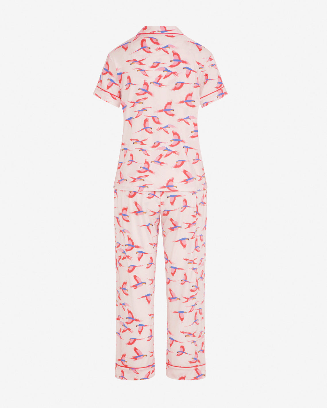 Short Sleeve Linda in Pink Parrot | Draper James New