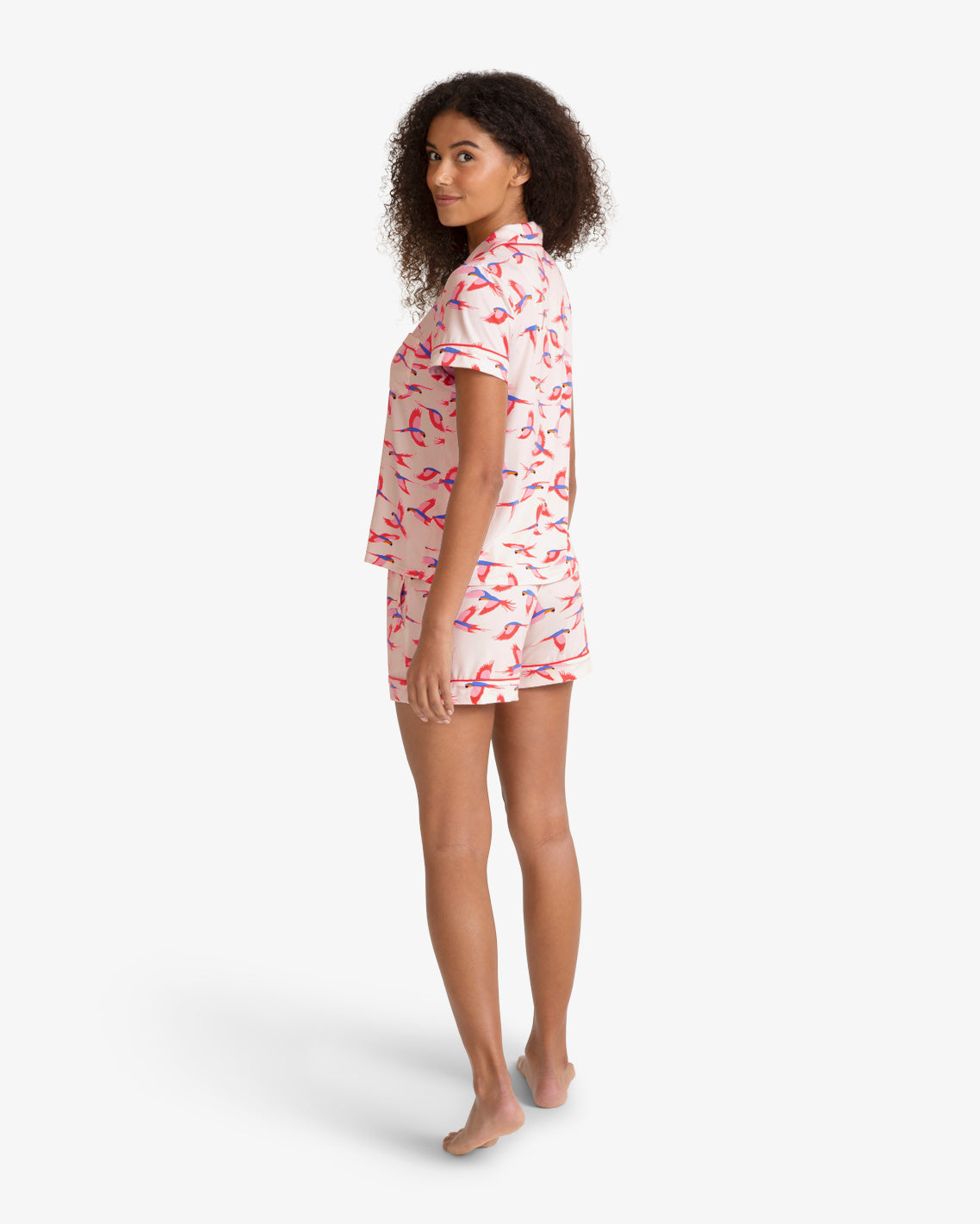 Sara Pajama in Pink Parrot | Draper James Popular