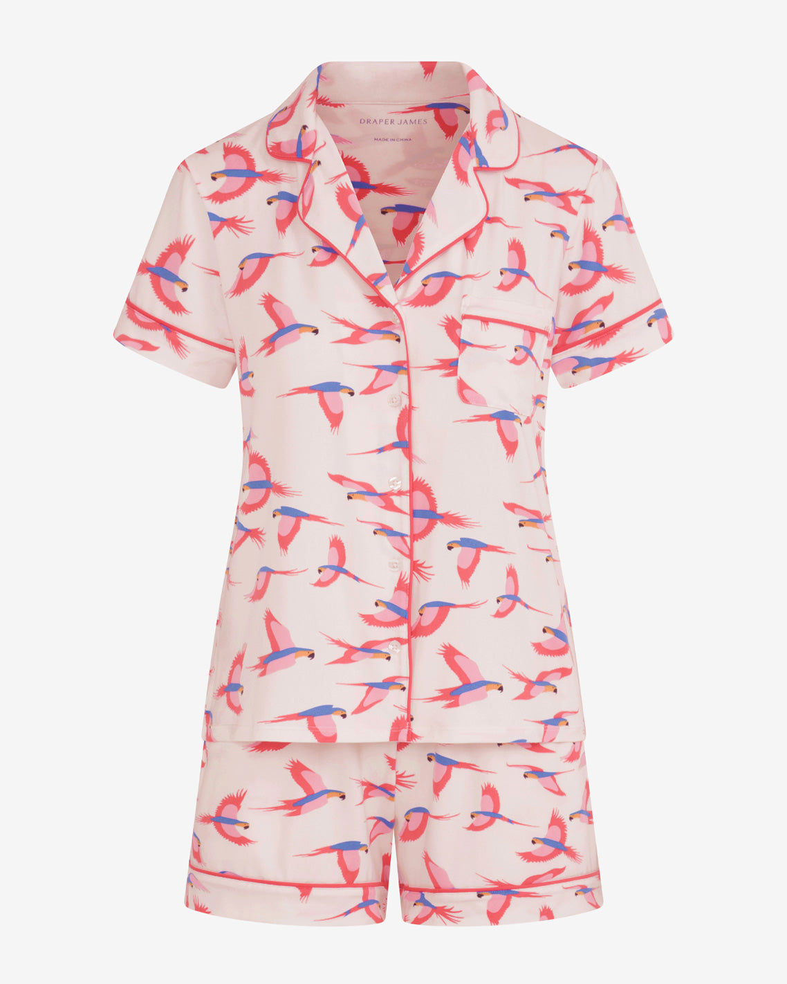 Sara Pajama in Pink Parrot | Draper James Popular