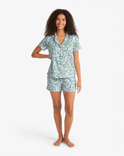 Sara Pajama in Shell Fan | Draper James Everyday