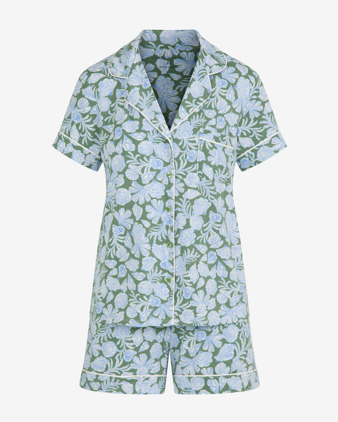 Sara Pajama in Shell Fan | Draper James Everyday