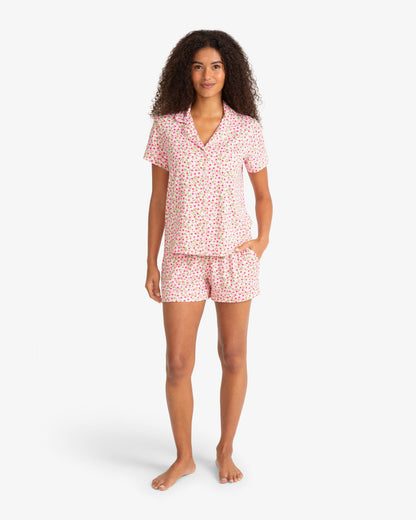 Sara Pajama in Wild Rose | Draper James Classic