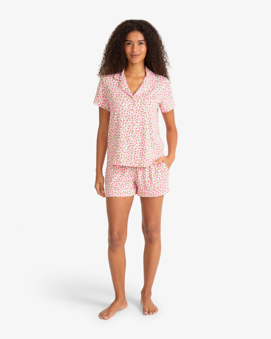 Sara Pajama in Wild Rose | Draper James Classic