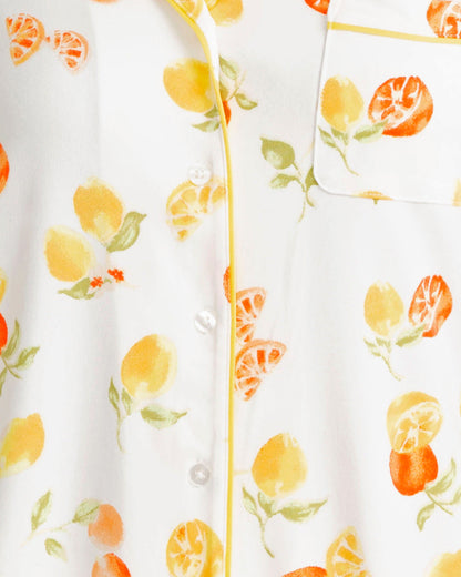 Sara Pajama Set in Citrus | Draper James Top Pick