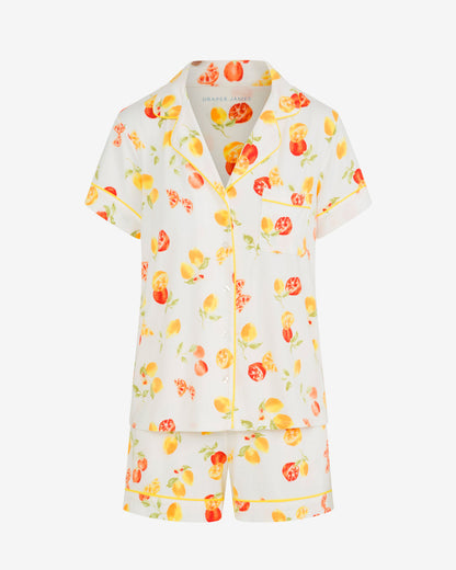 Sara Pajama Set in Citrus | Draper James Top Pick