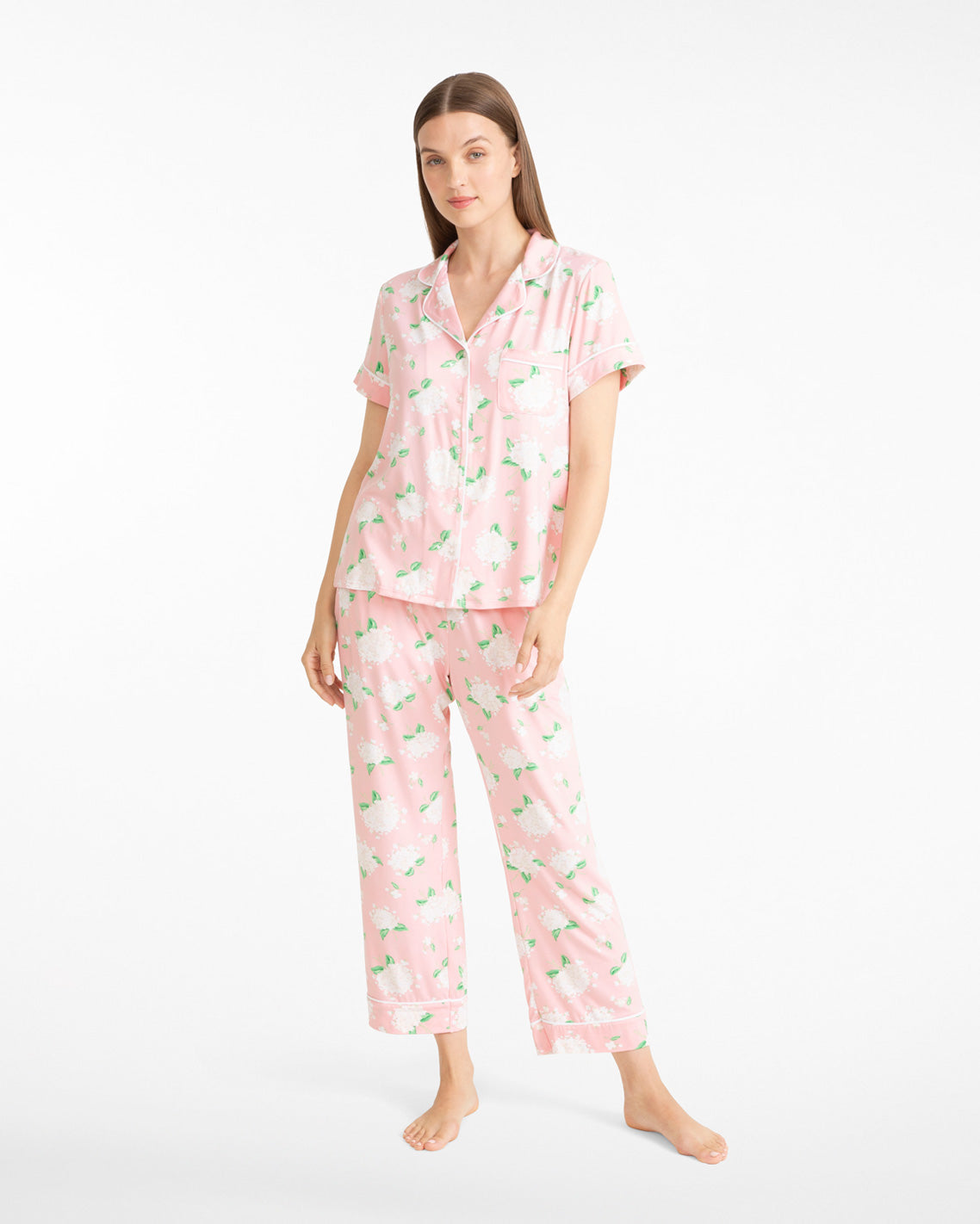 Linda Pajama Set in Hydrangeas | Draper James Recommended