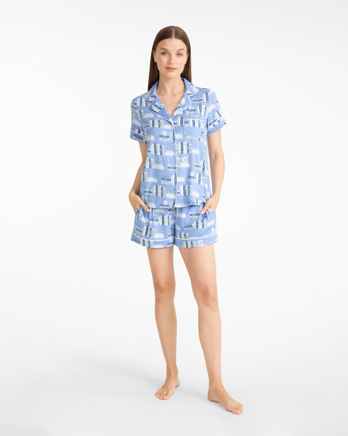 Sara Pajama Set in Bookstack | Draper James Best Price