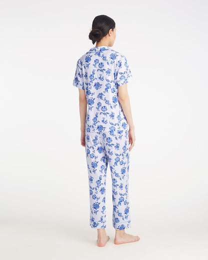 Linda Pajama Set in Magnolia Toile | Draper James Value