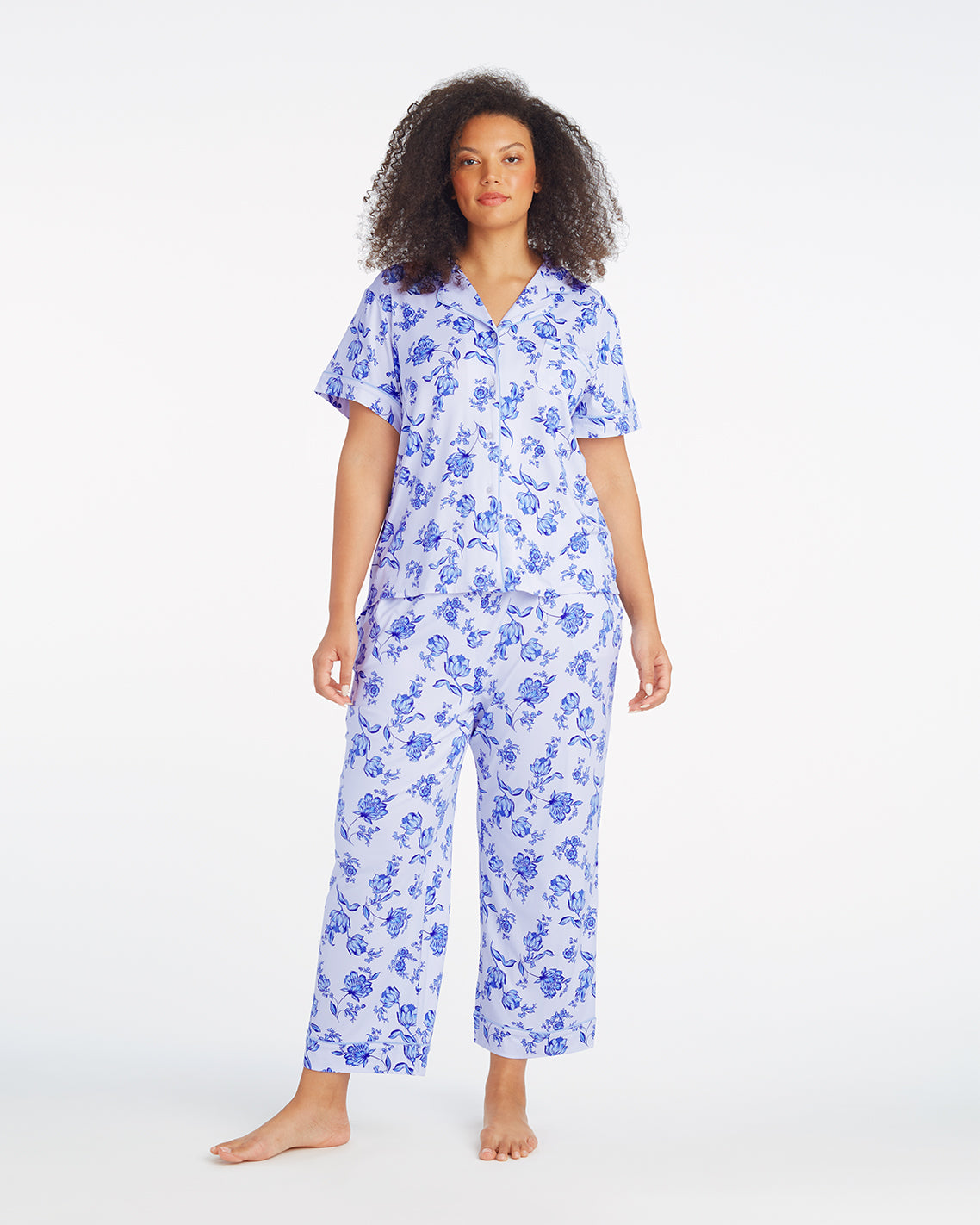 Linda Pajama Set in Magnolia Toile | Draper James Value