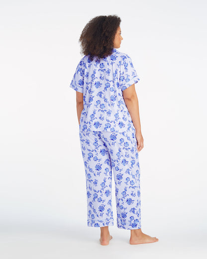 Linda Pajama Set in Magnolia Toile | Draper James Value