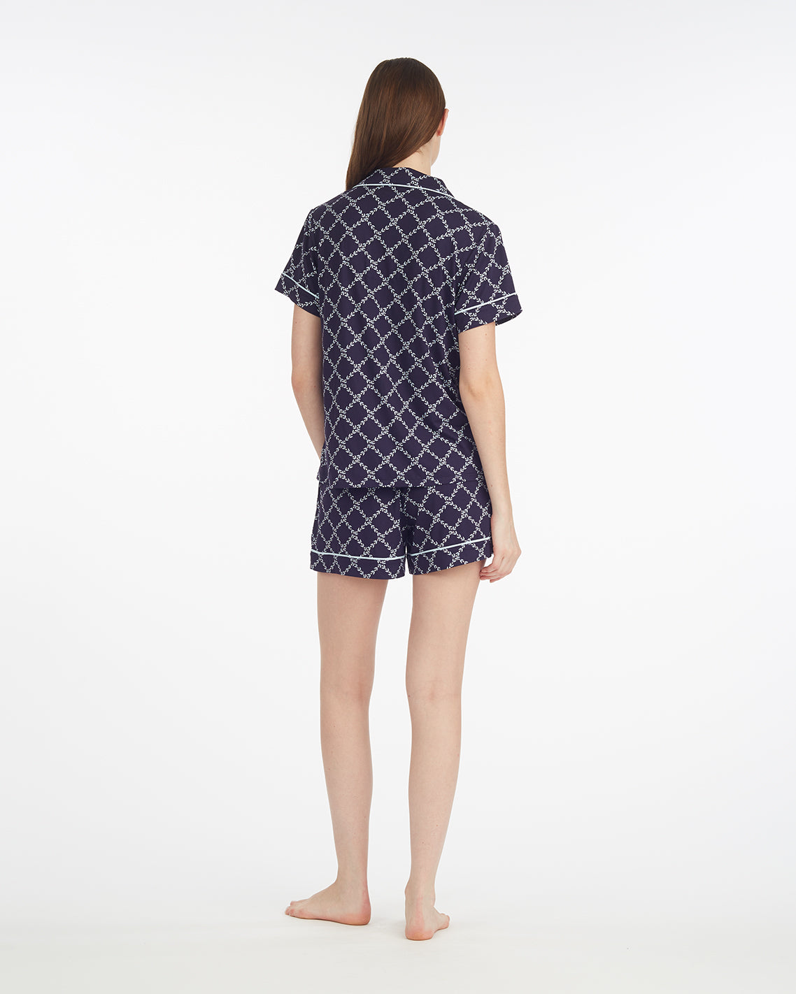 Sara Pajama Set in Vine Lattice | Draper James Trending