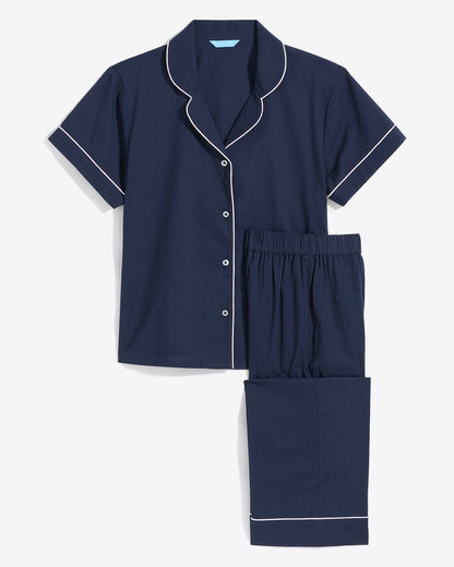 Linda Pajama Set Navy | Women's Sleepwear | Draper James Special Offer