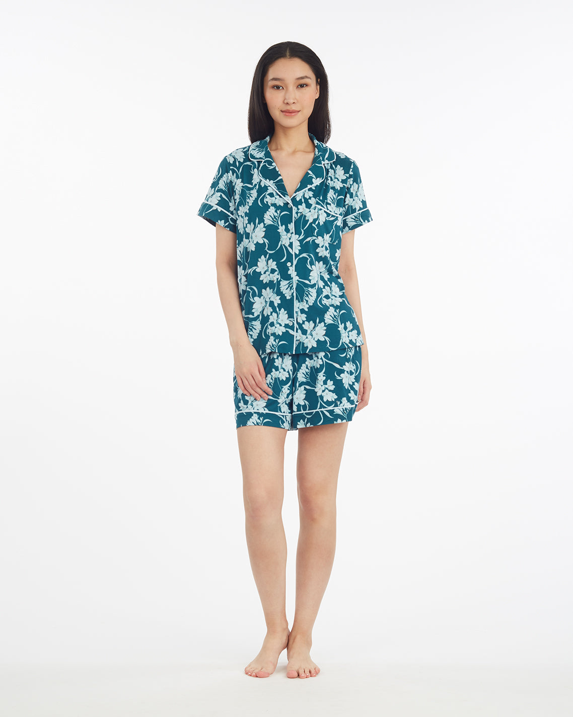 Sara Pajama Set in Wild Grove | Draper James Premium