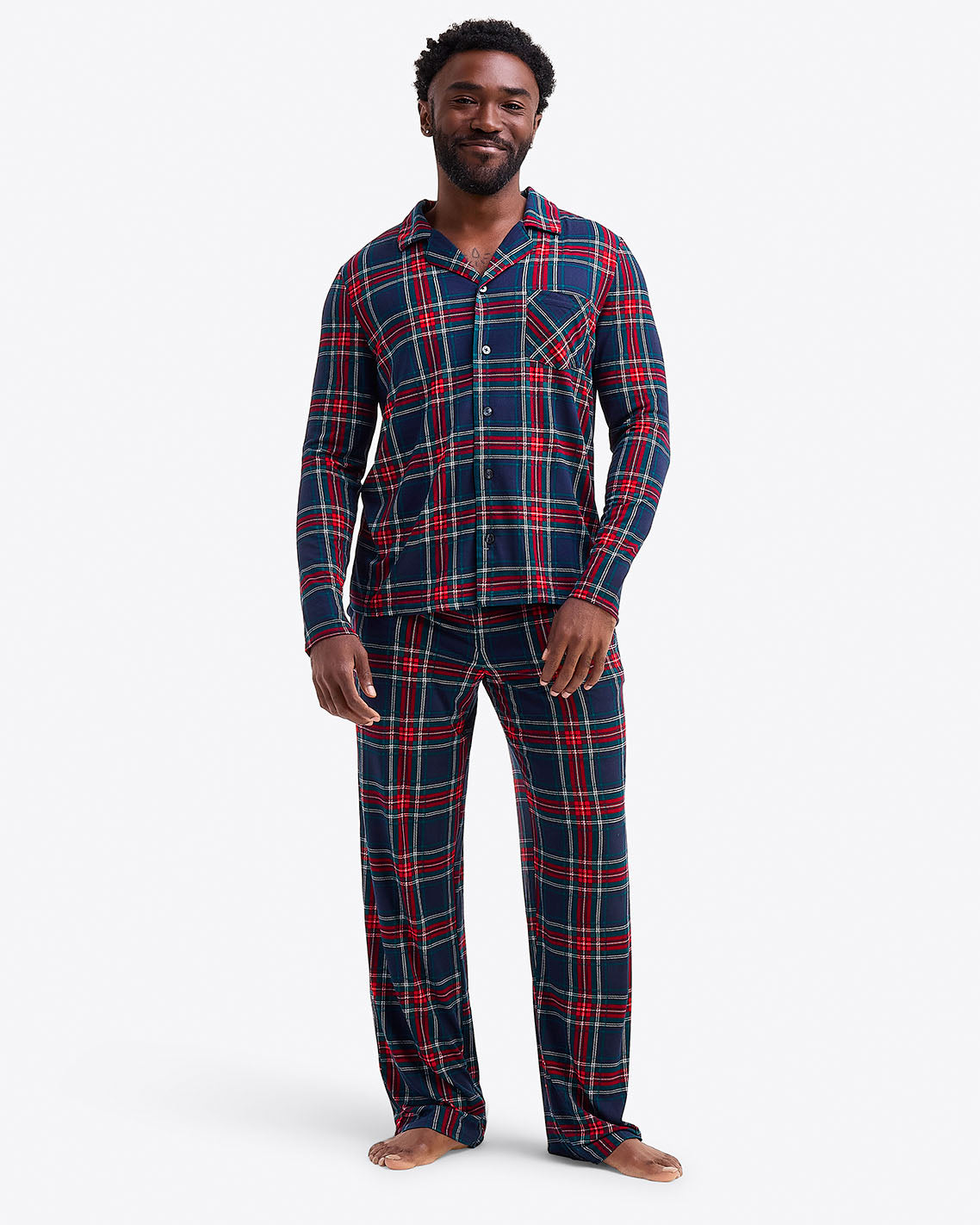 Men's Pajama Set in Georgia Plaid | Draper James Everyday