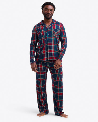 Men's Pajama Set in Georgia Plaid | Draper James Everyday