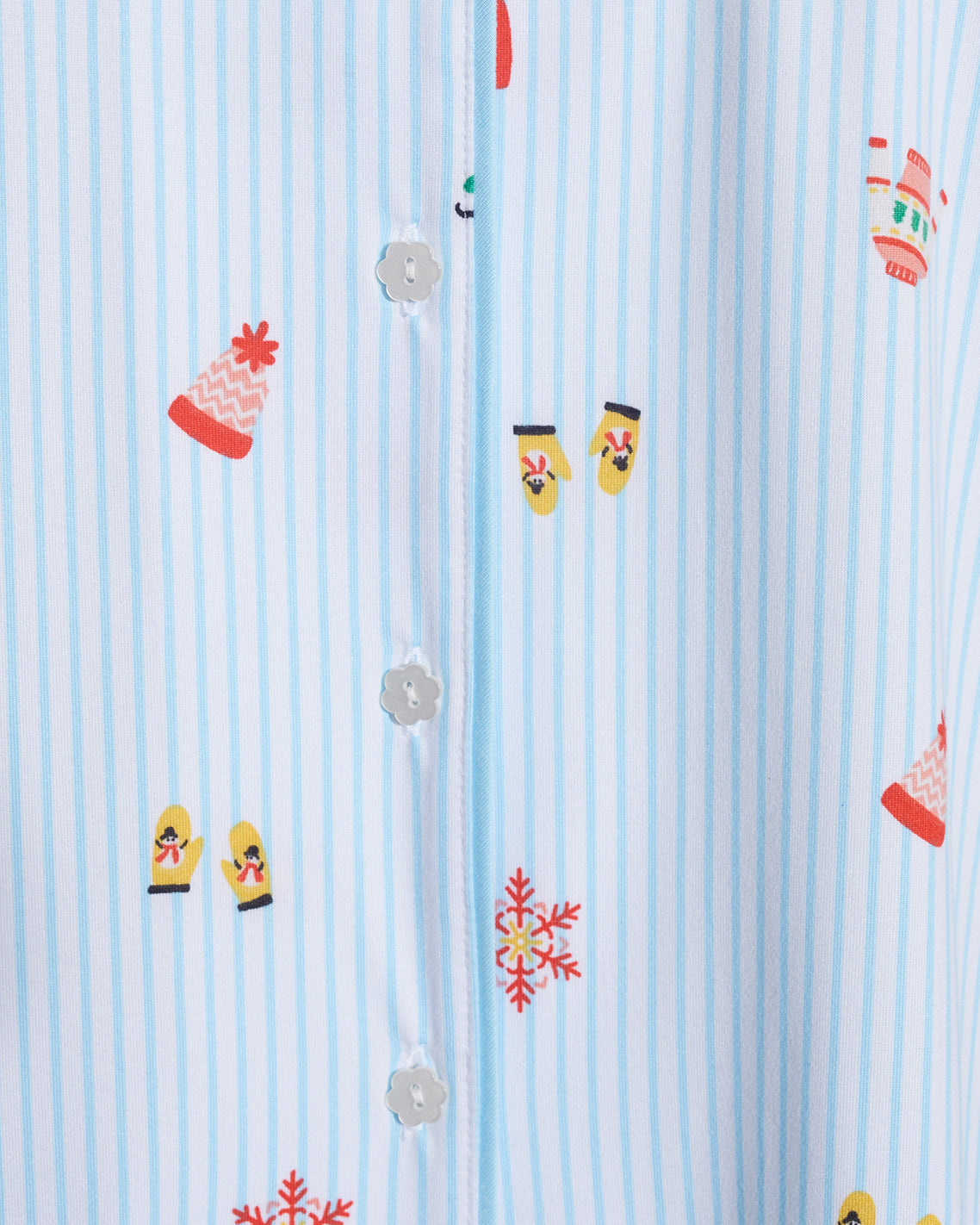 Linda Long-Sleeve Pajama Set in Winter Wonderland | Draper James Best Seller