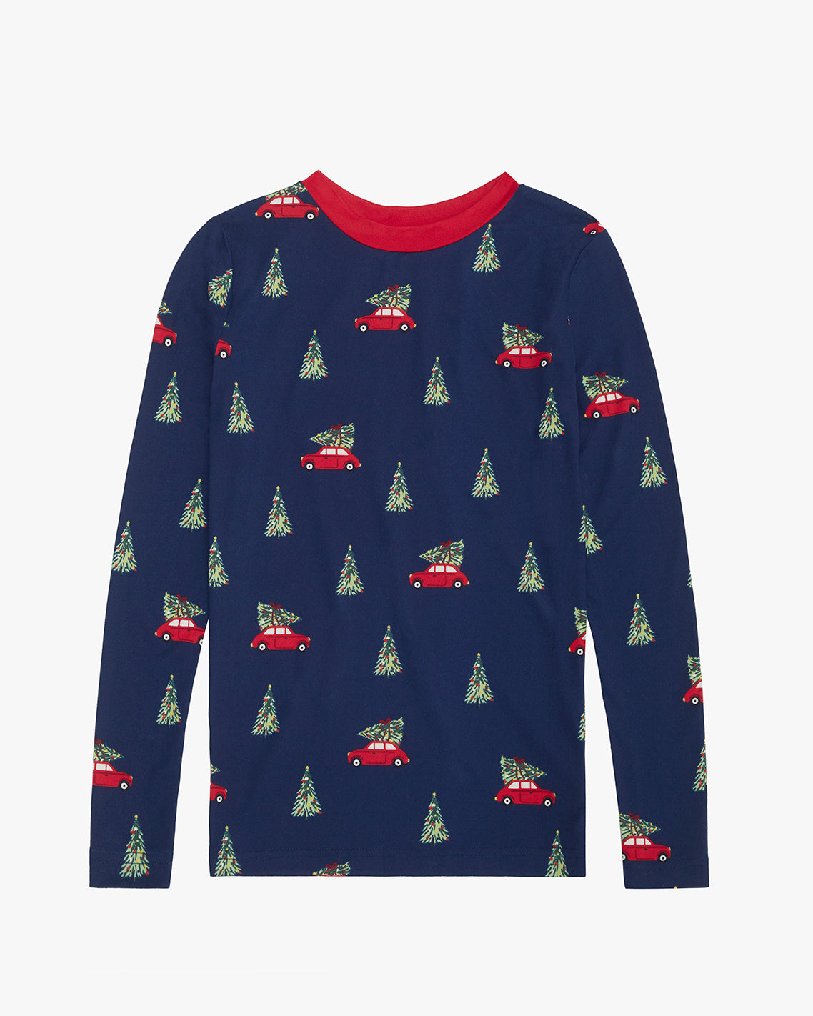 Kid's Pajama Set in Holiday Trees | Draper James Featured