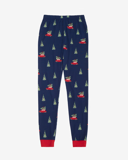 Kid's Pajama Set in Holiday Trees | Draper James Featured