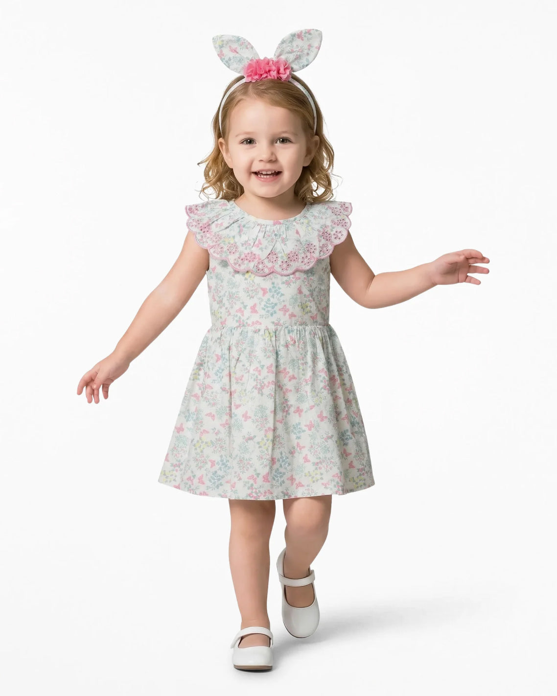 Easter Print Dress with Headband | Draper James Quality