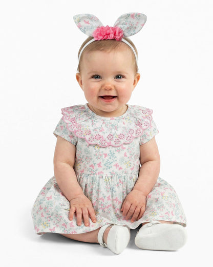 Easter Print Dress with Headband | Draper James Quality