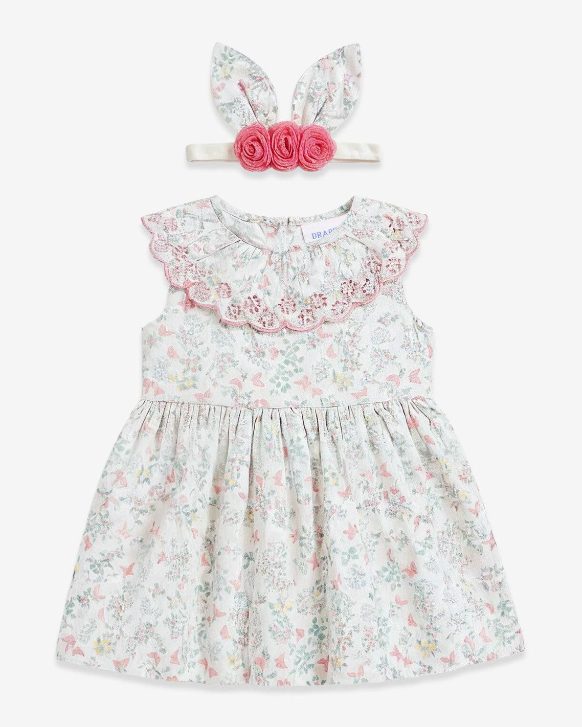 Easter Print Dress with Headband | Draper James Quality