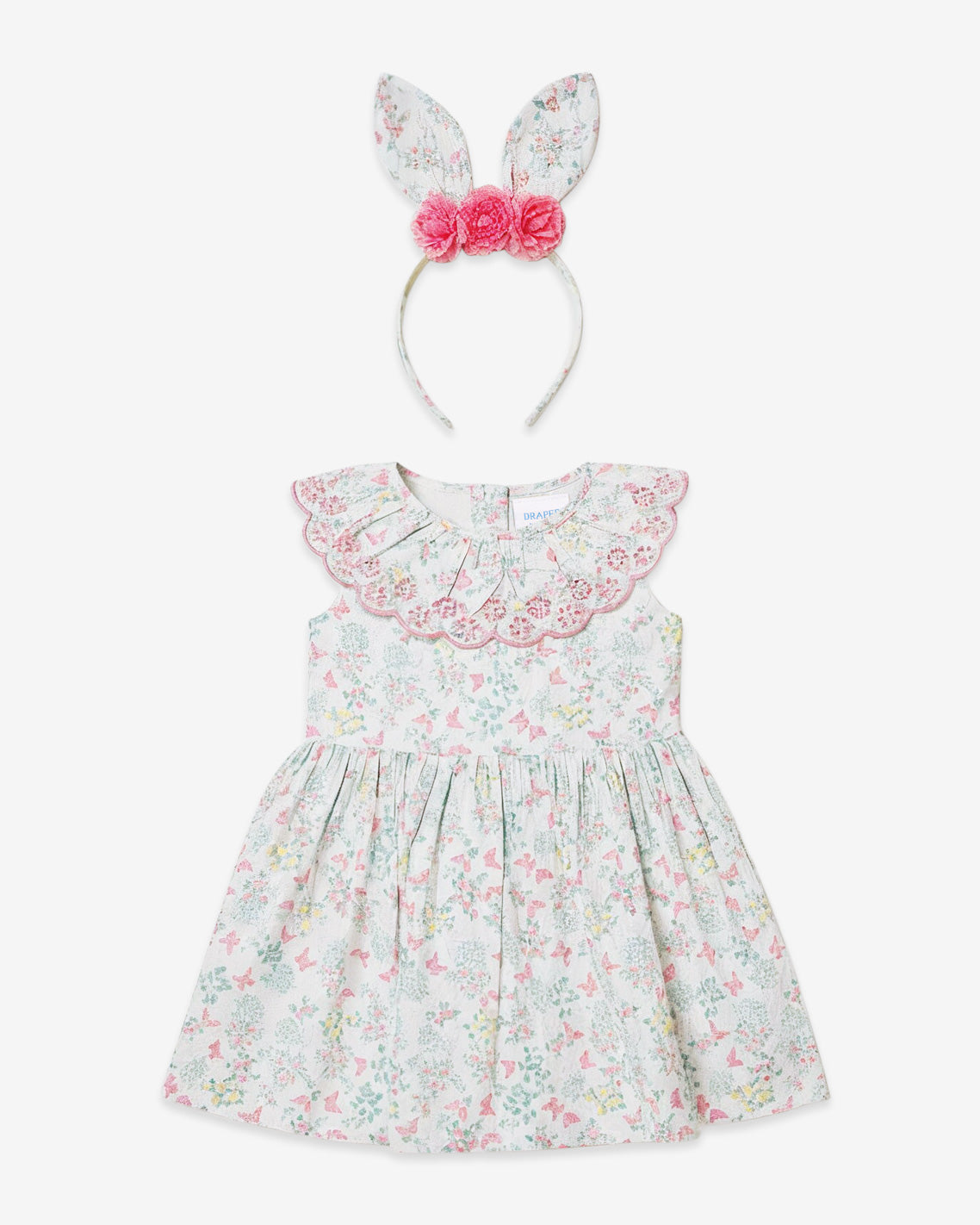 Easter Print Dress with Headband | Draper James Quality