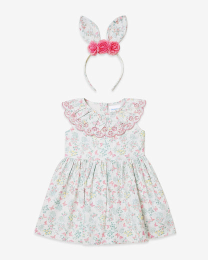 Easter Print Dress with Headband | Draper James Quality