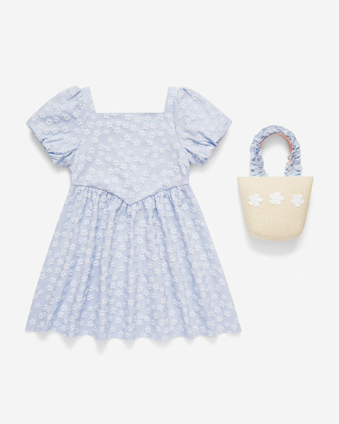 Floral Dress with Purse in Blue | Draper James Customer Favorite