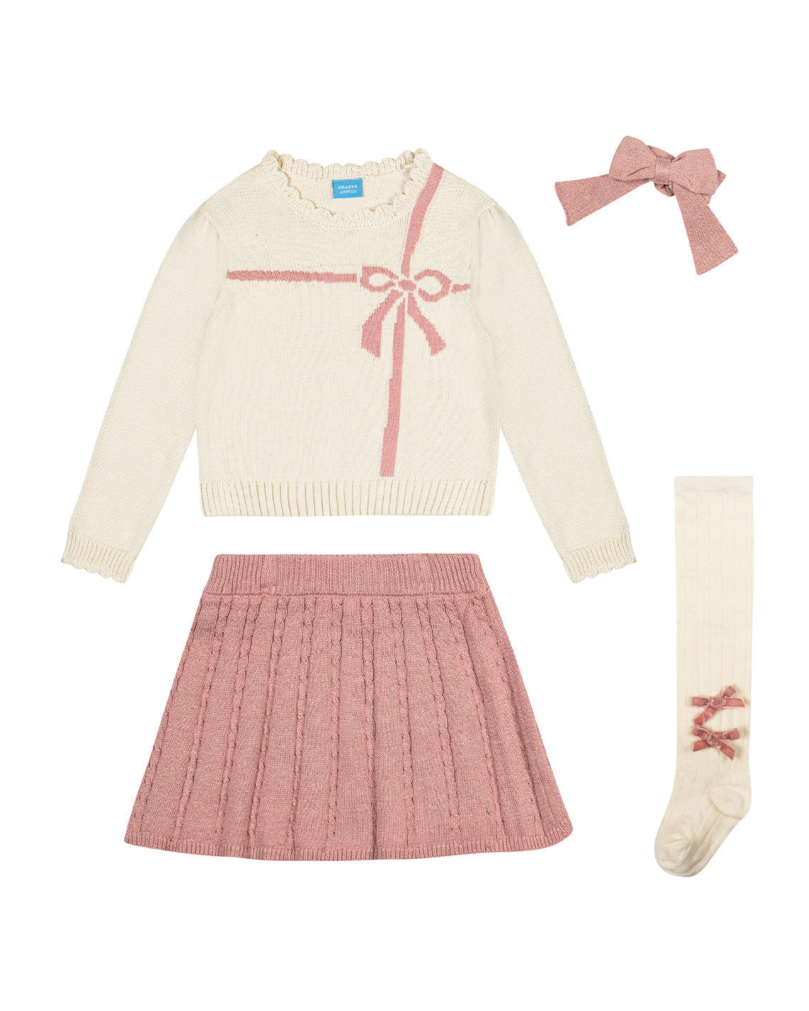 Girls Sweater & Skirt Set – Classic | Draper James Everyday