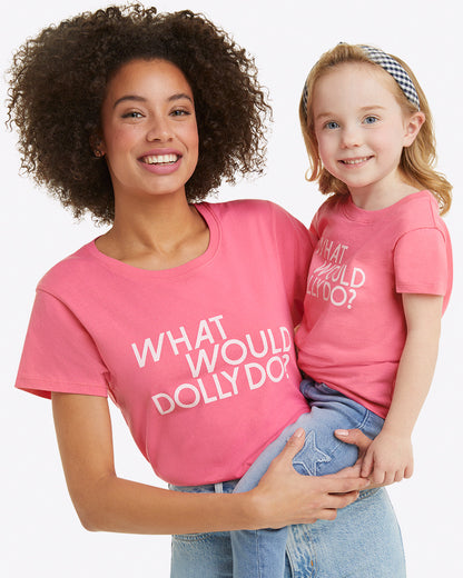 Kids WWDD Pink T-Shirt | Draper James Best Seller