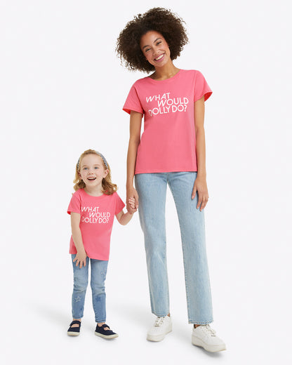 Kids WWDD Pink T-Shirt | Draper James Best Seller