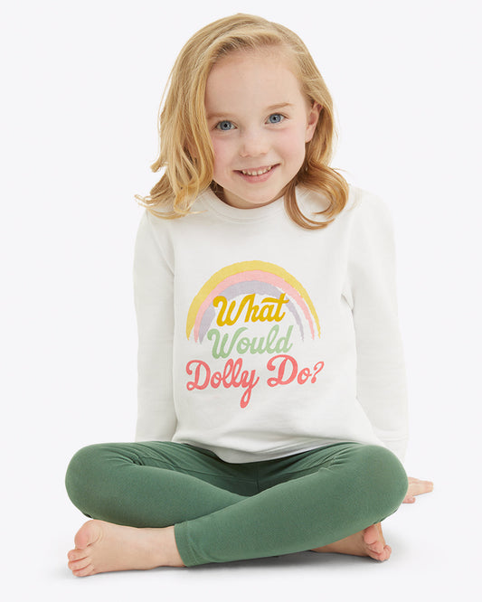 Kids WWDD Rainbow Sweatshirt | Draper James Trending