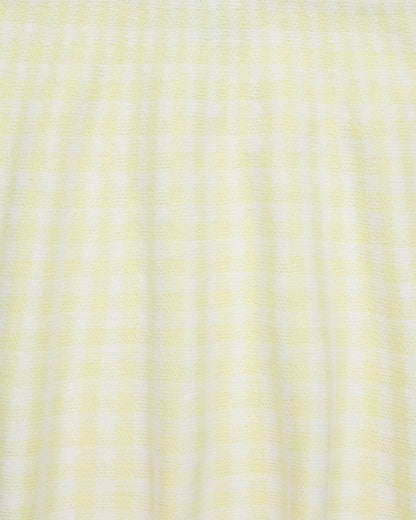 Sweater Knit Skirt Set with Headband in Yellow | Draper James Classic