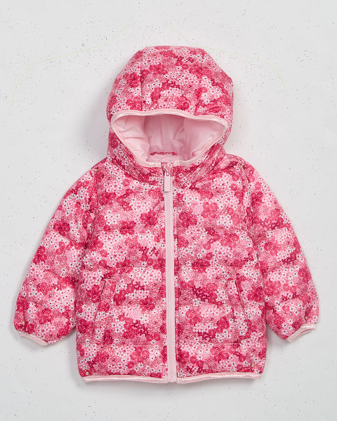 Girls Zip Up Printed Coat | Draper James Signature