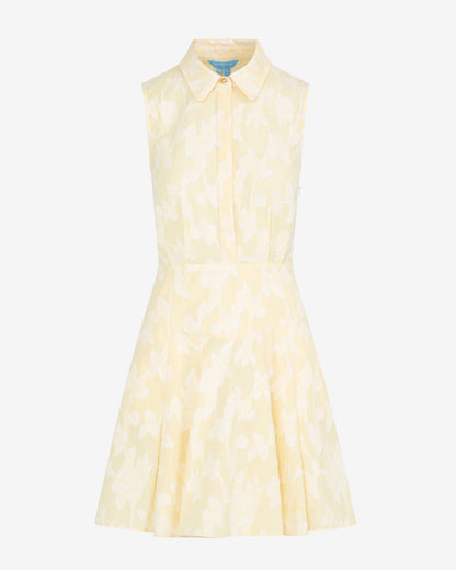 Brighton Mini Collared Dress in Striped Fil Coupe | Draper James Classic