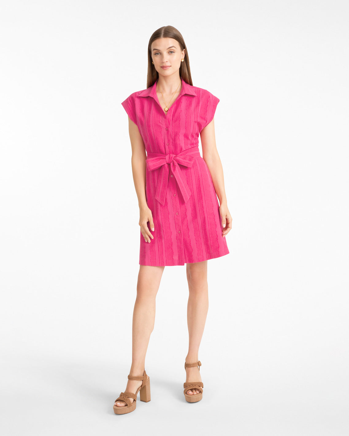 Trisha Mini Shirtdress | Draper James Discount